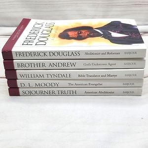 Heroes of the Faith Children's Christianity History Homeschool 5 Book Set EUC